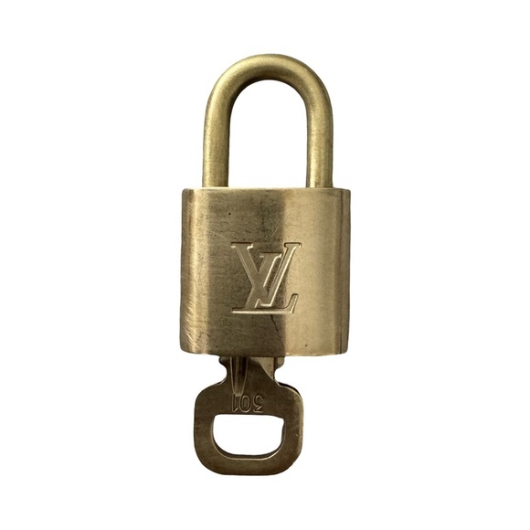 Louis Vuitton Padlock & Key Set #301 - Picture 4 of 5